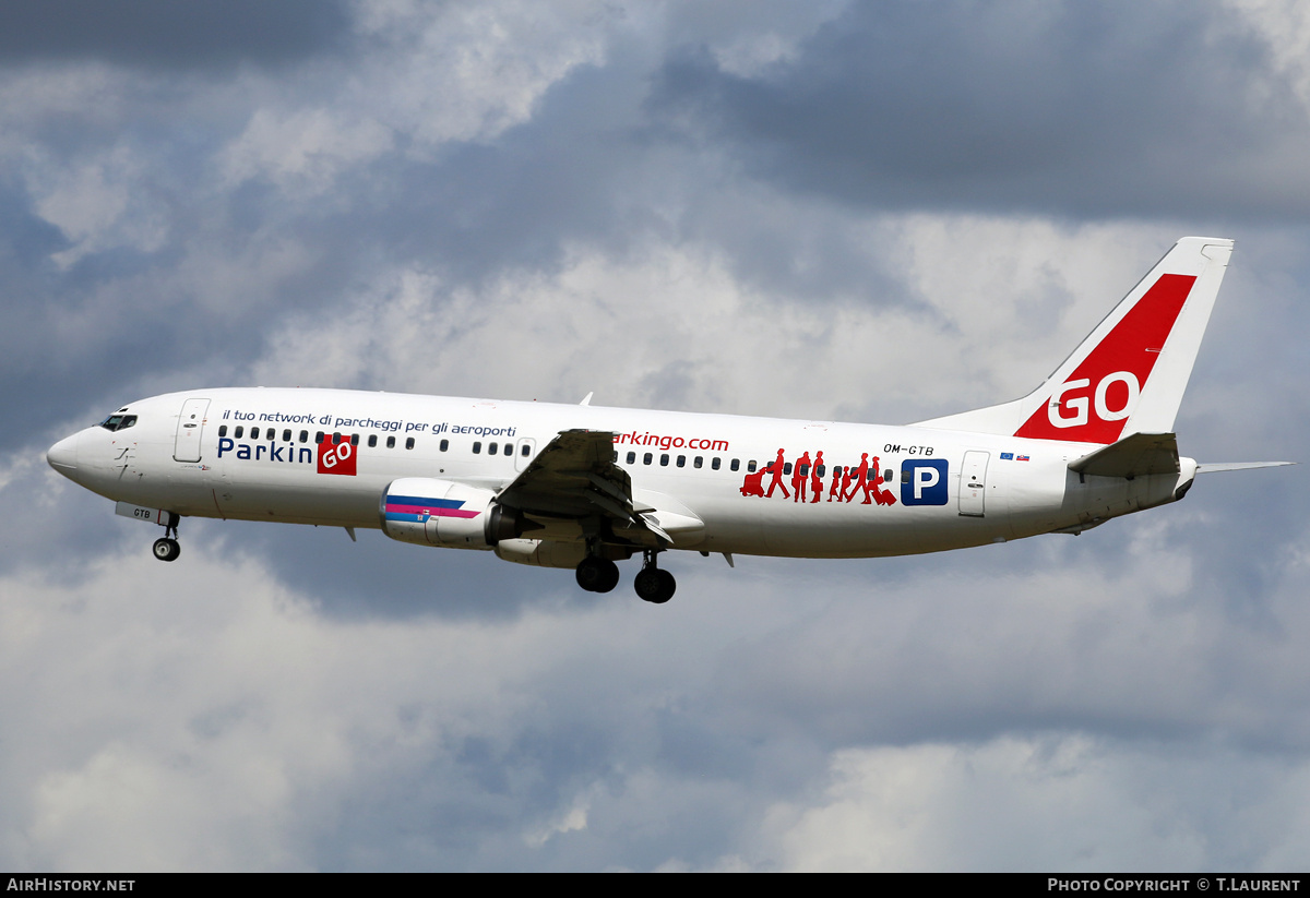 Aircraft Photo of OM-GTB | Boeing 737-49R | Go2Sky Airline | AirHistory.net #201244