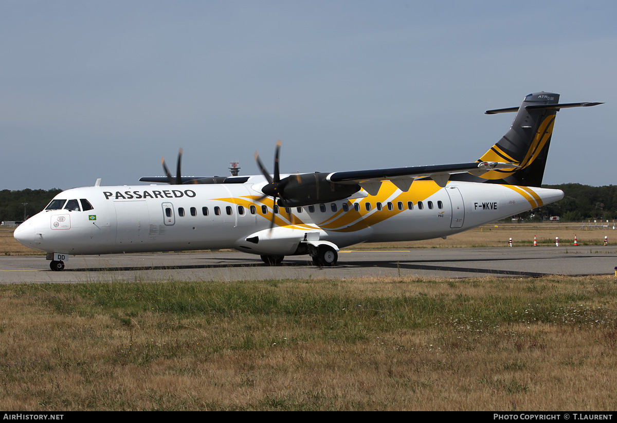 Aircraft Photo of F-WKVE | ATR ATR-72-500 (ATR-72-212A) | Passaredo Linhas Aéreas | AirHistory.net #201245