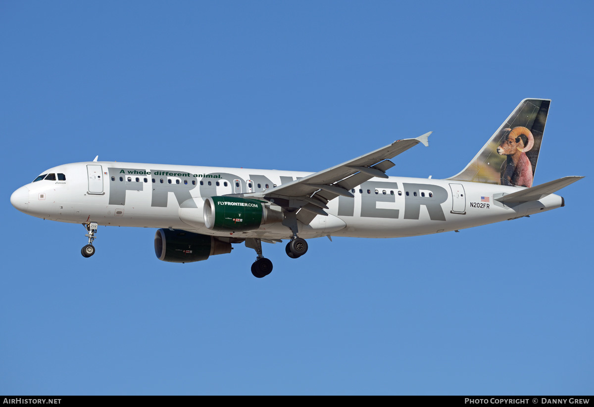 Aircraft Photo of N202FR | Airbus A320-214 | Frontier Airlines | AirHistory.net #201279