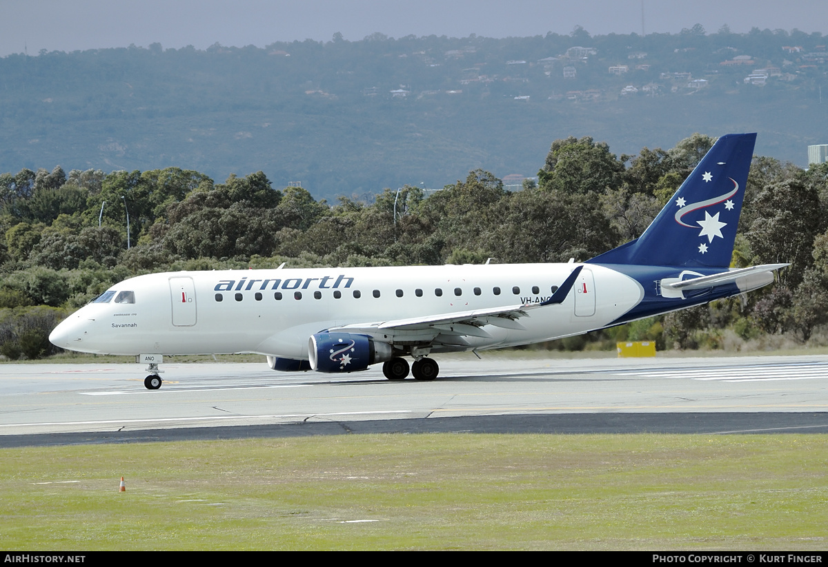 Aircraft Photo of VH-ANO | Embraer 170LR (ERJ-170-100LR) | Air North | AirHistory.net #201282