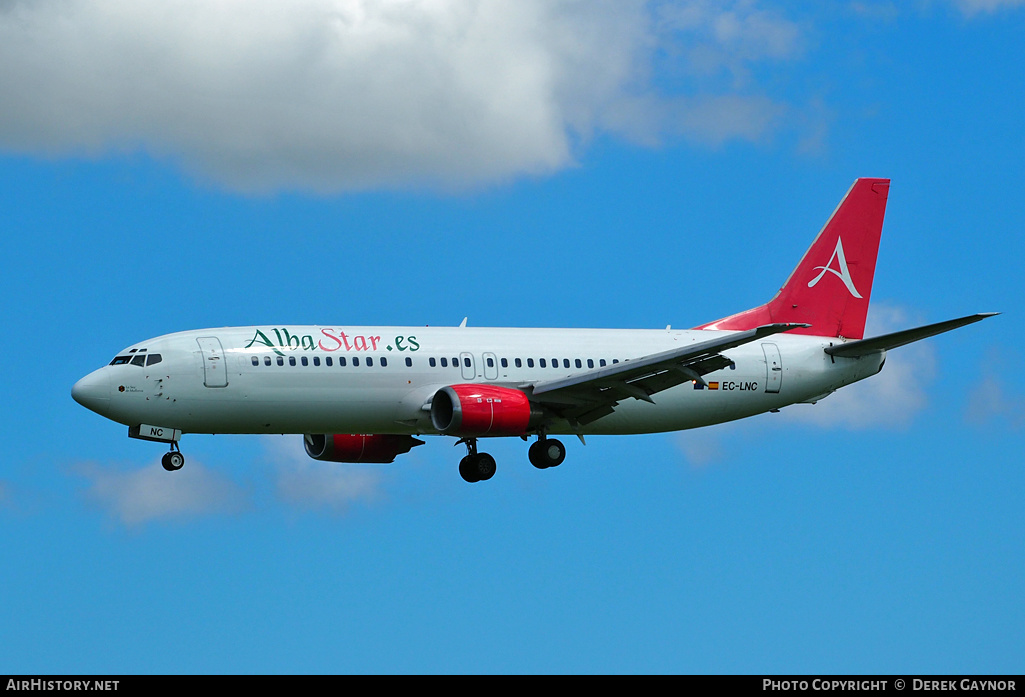 Aircraft Photo of EC-LNC | Boeing 737-4K5 | AlbaStar | AirHistory.net #201285