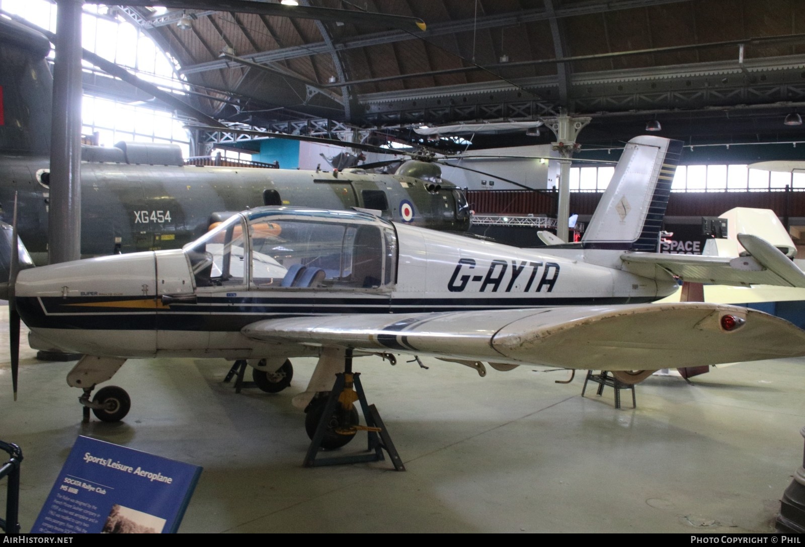 Aircraft Photo of G-AYTA | Morane-Saulnier MS-880B Rallye Club | AirHistory.net #201302
