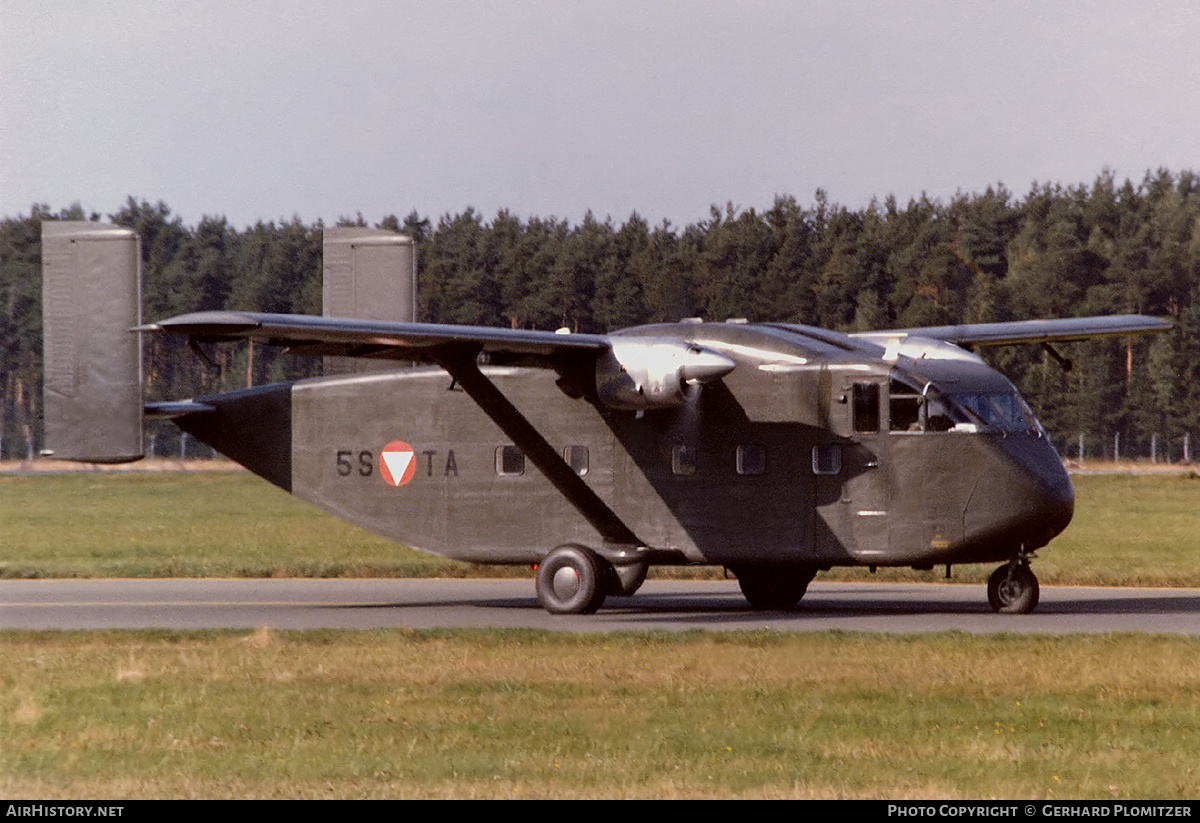 Aircraft Photo of 5S-TA | Short SC.7 Skyvan 3M-400 | Austria - Air Force | AirHistory.net #201310