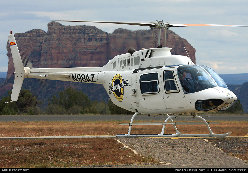 Aircraft Photo of N98AZ | Bell 206B-3 JetRanger III | Arizona Helicopter Adventures | AirHistory.net #201311
