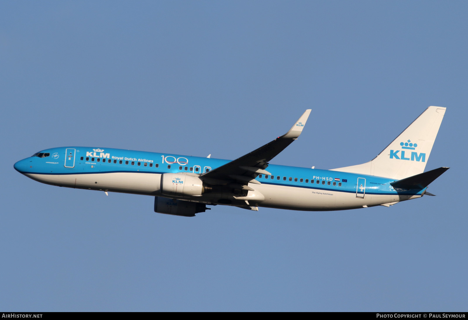 Aircraft Photo of PH-HSD | Boeing 737-8K2 | KLM - Royal Dutch Airlines | AirHistory.net #201334