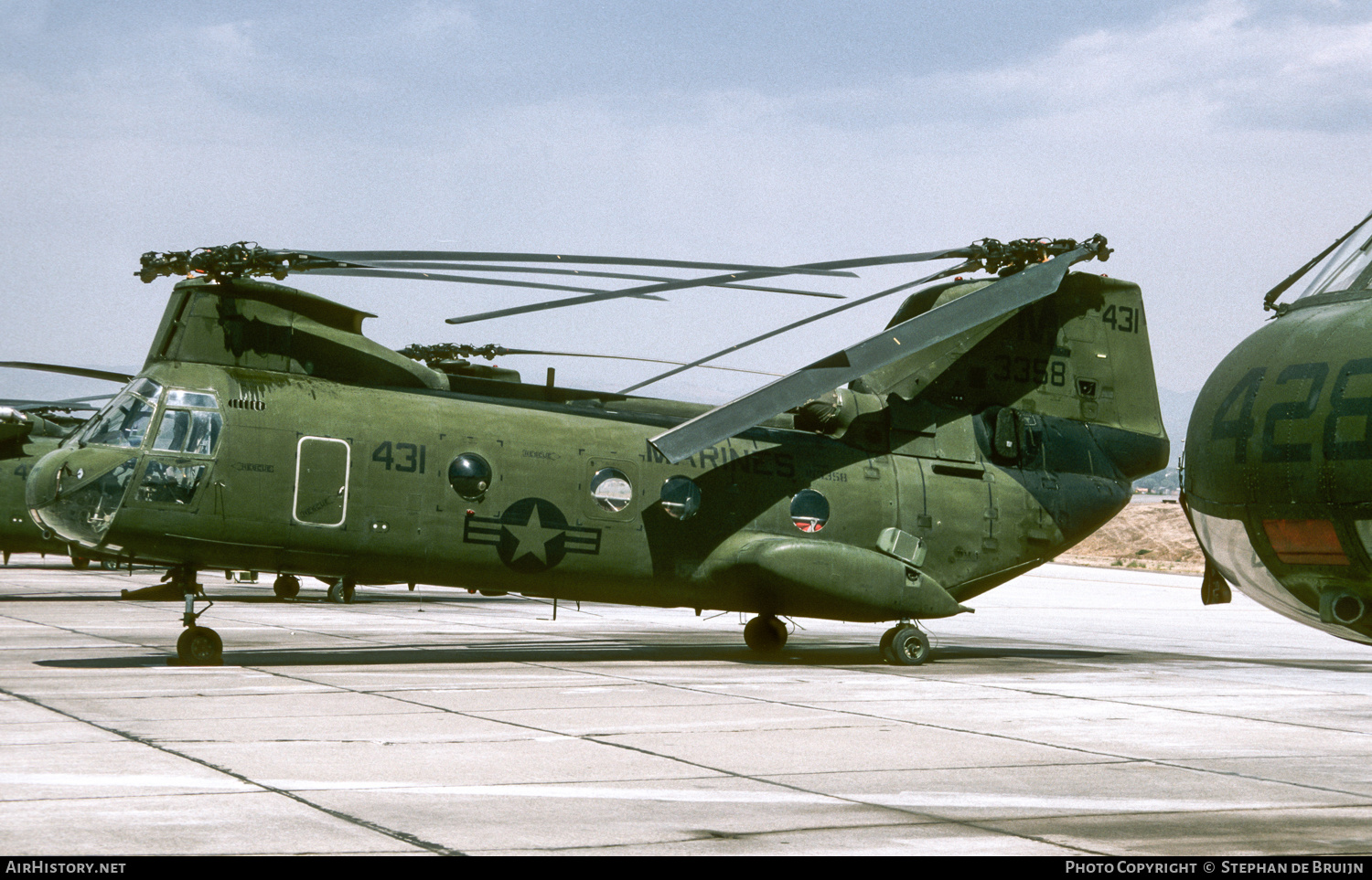 Aircraft Photo of 153358 / 3358 | Boeing Vertol CH-46D Sea Knight | USA - Marines | AirHistory.net #201338