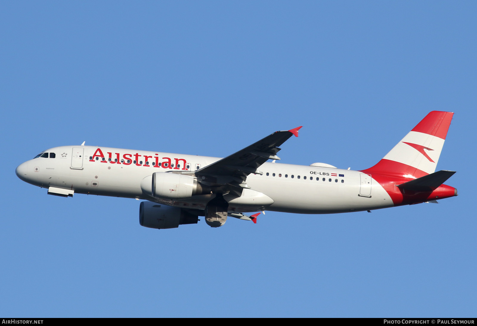 Aircraft Photo of OE-LBS | Airbus A320-214 | Austrian Airlines | AirHistory.net #201341