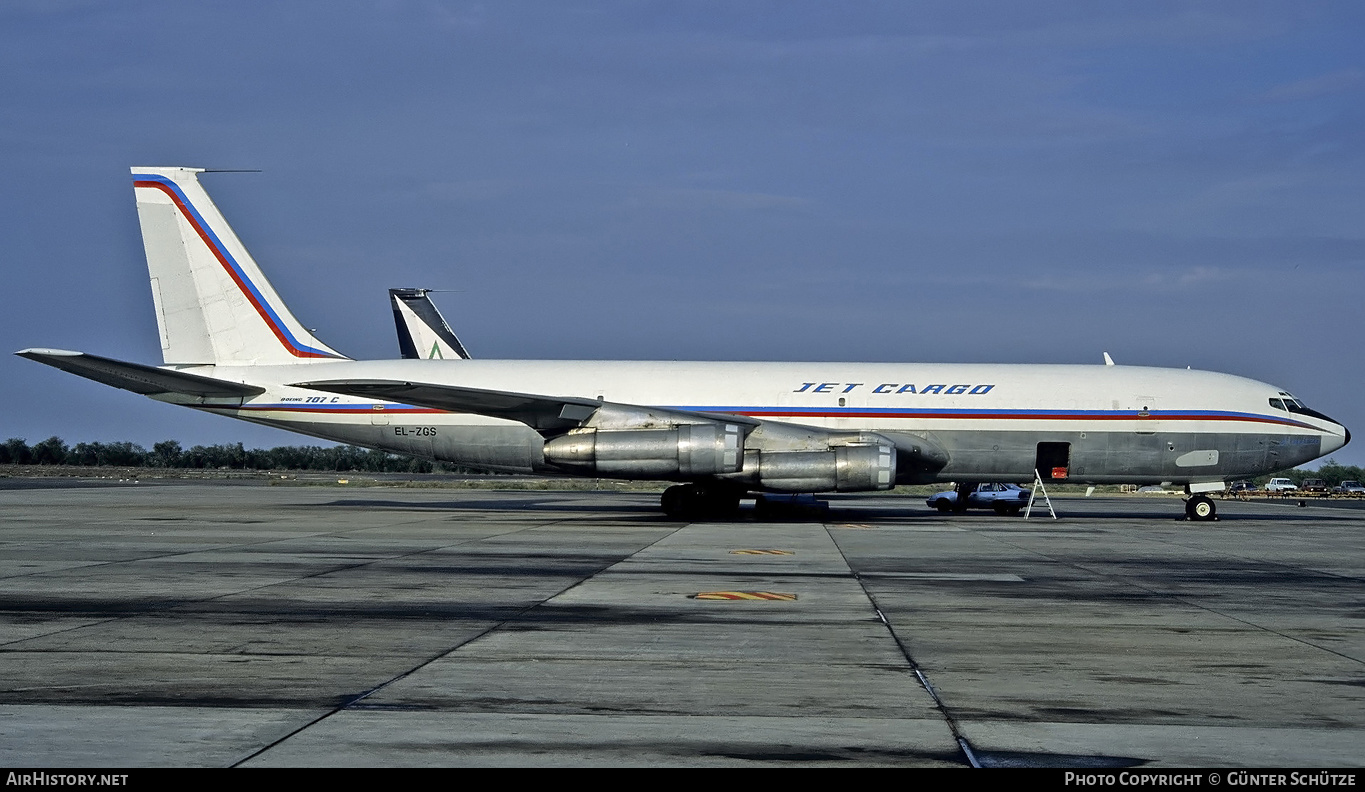 Aircraft Photo of EL-ZGS | Boeing 707-309C | Jet Cargo | AirHistory.net #201344