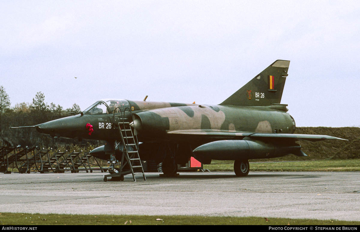 Aircraft Photo of BR26 | Dassault Mirage 5BR | Belgium - Air Force | AirHistory.net #201346