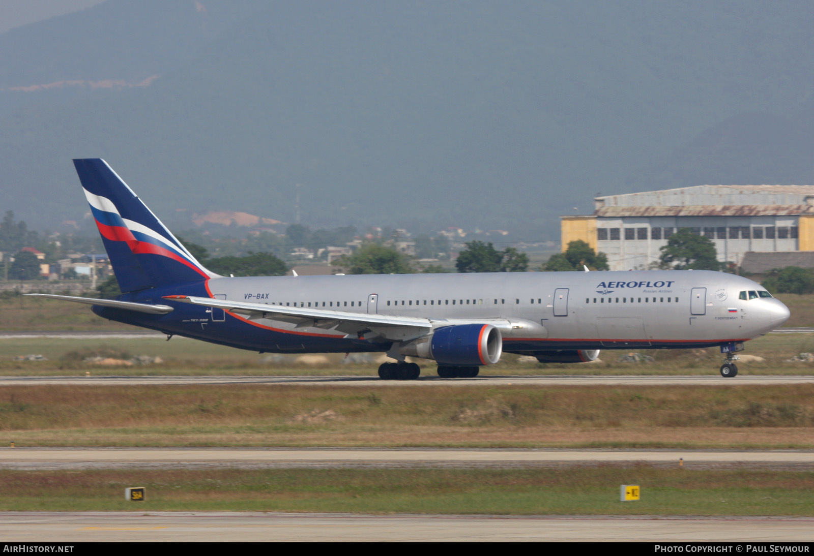 Aircraft Photo of VP-BAX | Boeing 767-36N/ER | Aeroflot - Russian Airlines | AirHistory.net #201358