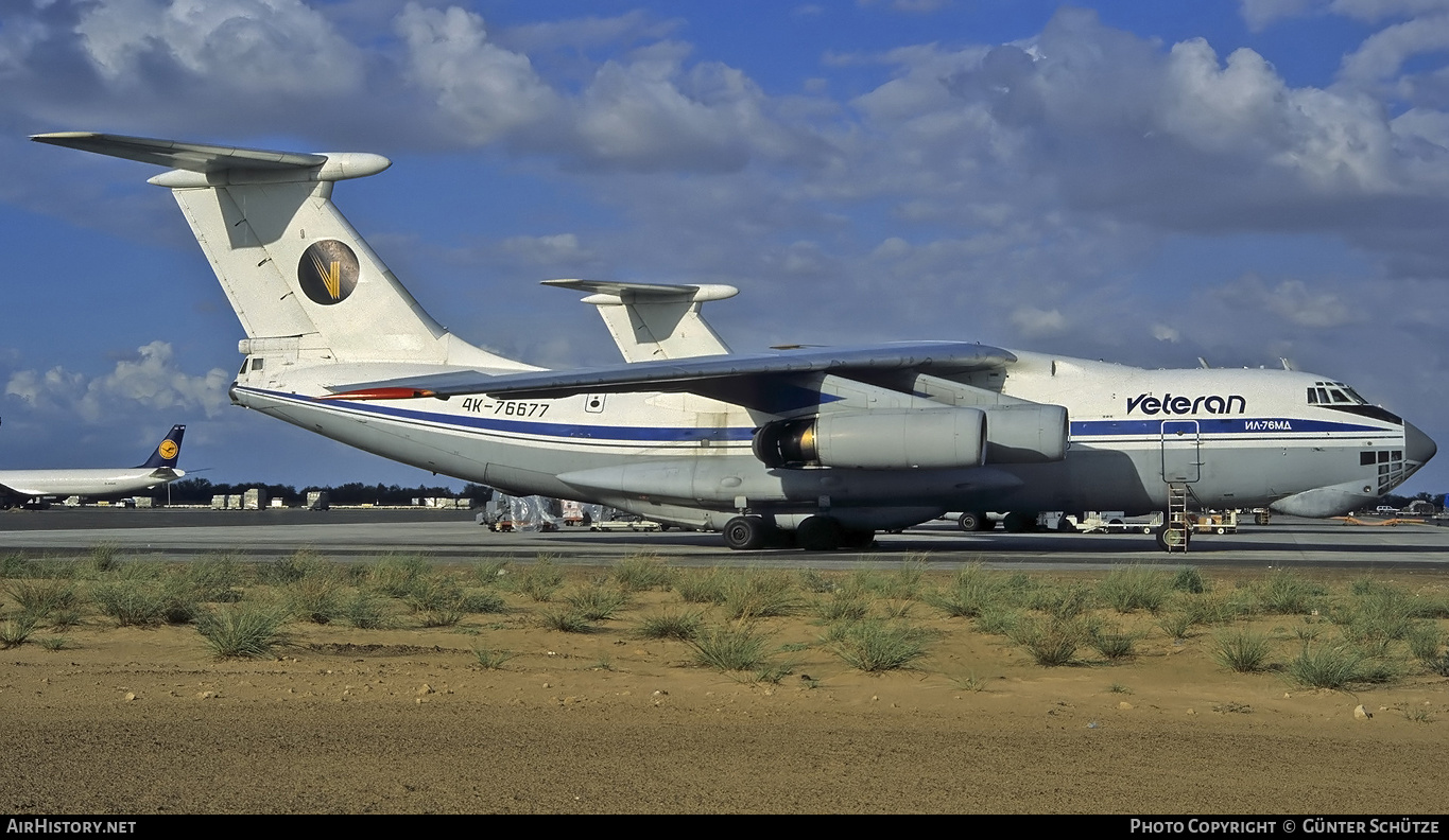 Aircraft Photo of 4K-76677 | Ilyushin Il-76MD | Veteran Airlines | AirHistory.net #201364