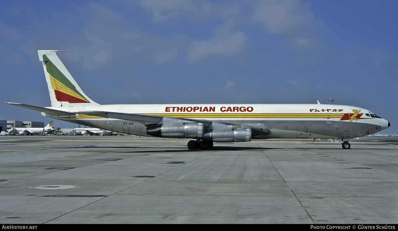 Aircraft Photo of ET-AIV | Boeing 707-327C | Ethiopian Airlines Cargo | AirHistory.net #201369