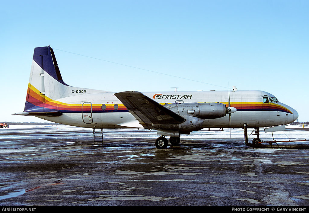 Aircraft Photo of C-GDOV | Hawker Siddeley HS-748 Srs2A/215 | First Air | AirHistory.net #201376