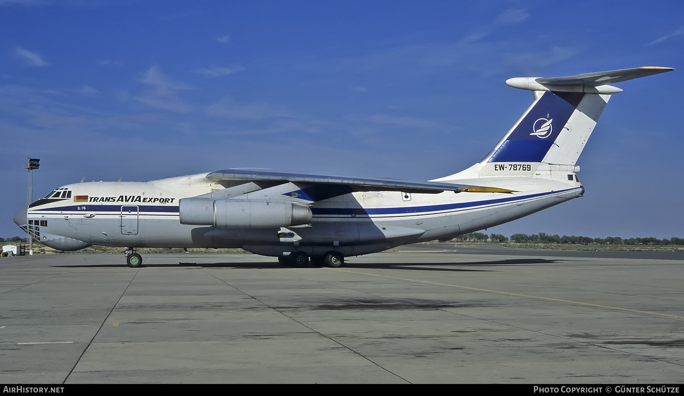 Aircraft Photo of EW-78769 | Ilyushin Il-76MD | Trans Avia Export | AirHistory.net #201377