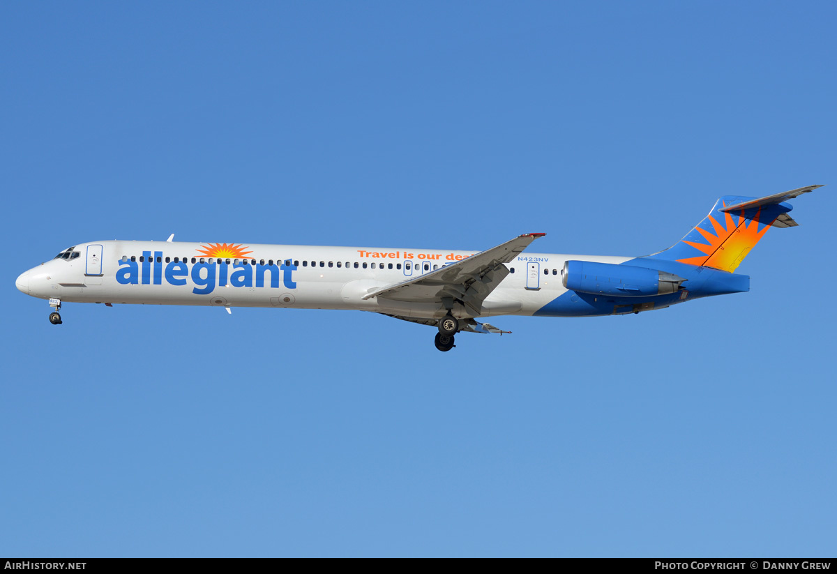 Aircraft Photo of N423NV | McDonnell Douglas MD-82 (DC-9-82) | Allegiant Air | AirHistory.net #201378