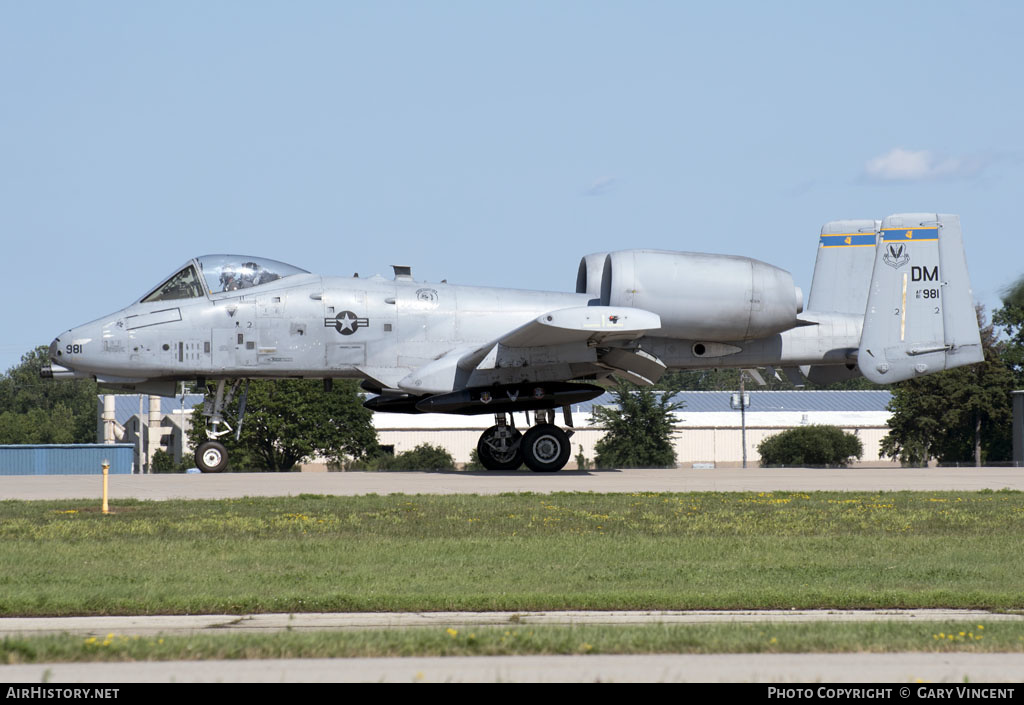 Aircraft Photo of 81-0981 / AF81-981 | Fairchild A-10C Thunderbolt II | USA - Air Force | AirHistory.net #201384