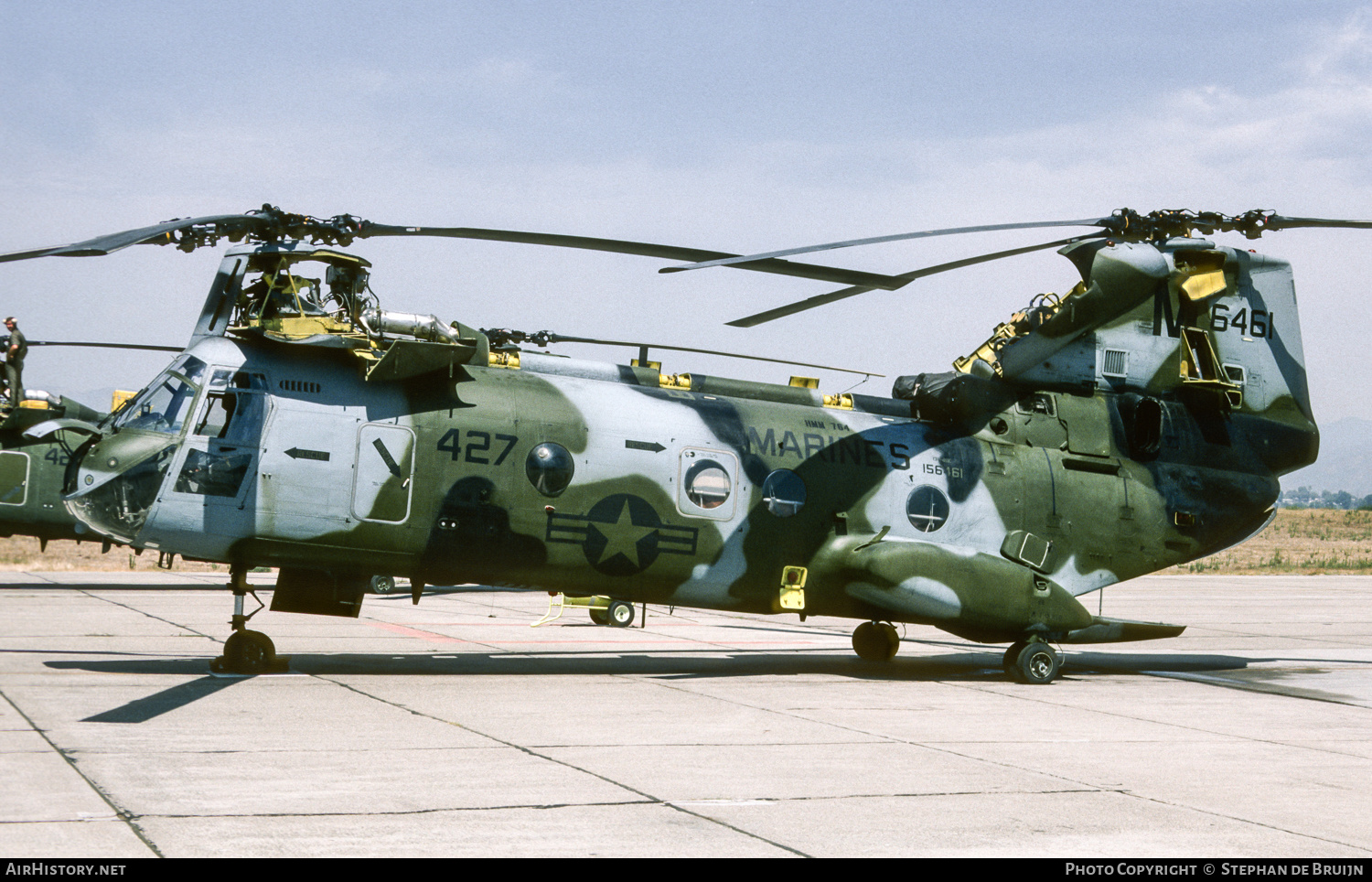 Aircraft Photo of 156461 / 6461 | Boeing Vertol CH-46F Sea Knight | USA - Marines | AirHistory.net #201395