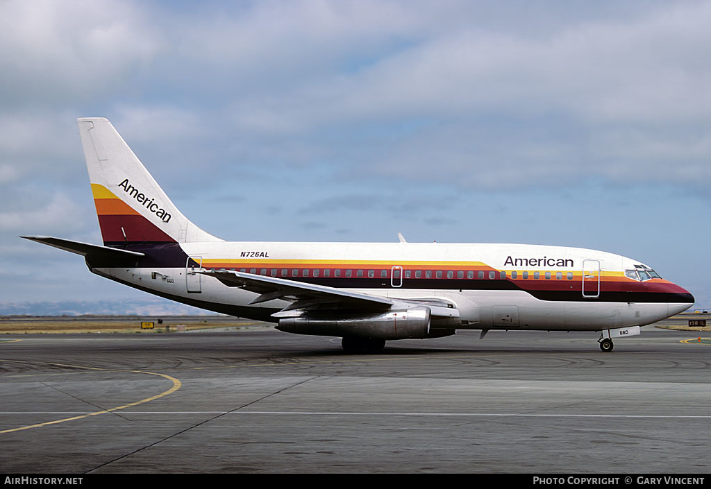 Aircraft Photo of N726AL | Boeing 737-297 | American Airlines | AirHistory.net #201398