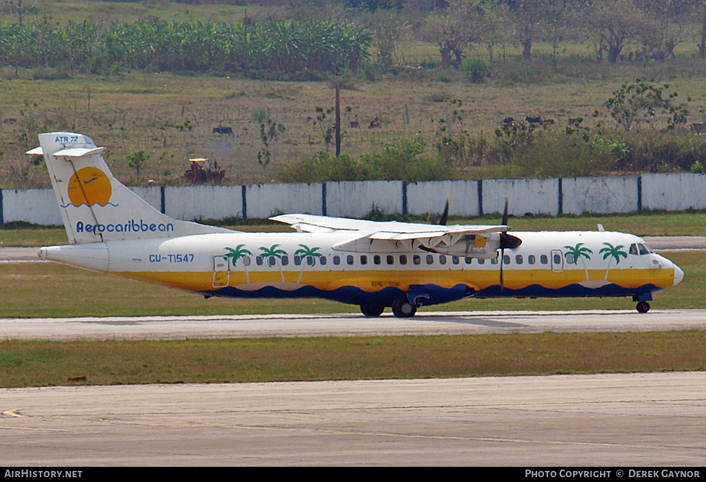 Aircraft Photo of CU-T1547 | ATR ATR-72-212 | Aero Caribbean | AirHistory.net #201404