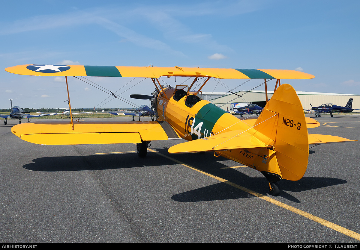 Aircraft Photo of F-AZST | Boeing PT-17/R755 Kaydet (A75N1) | USA - Navy | AirHistory.net #201405