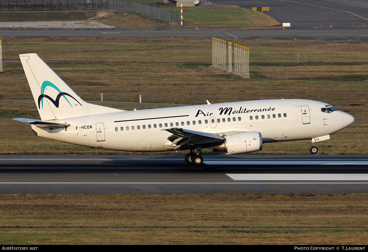 Aircraft Photo of F-HCOA | Boeing 737-5L9 | Air Méditerranée | AirHistory.net #201409