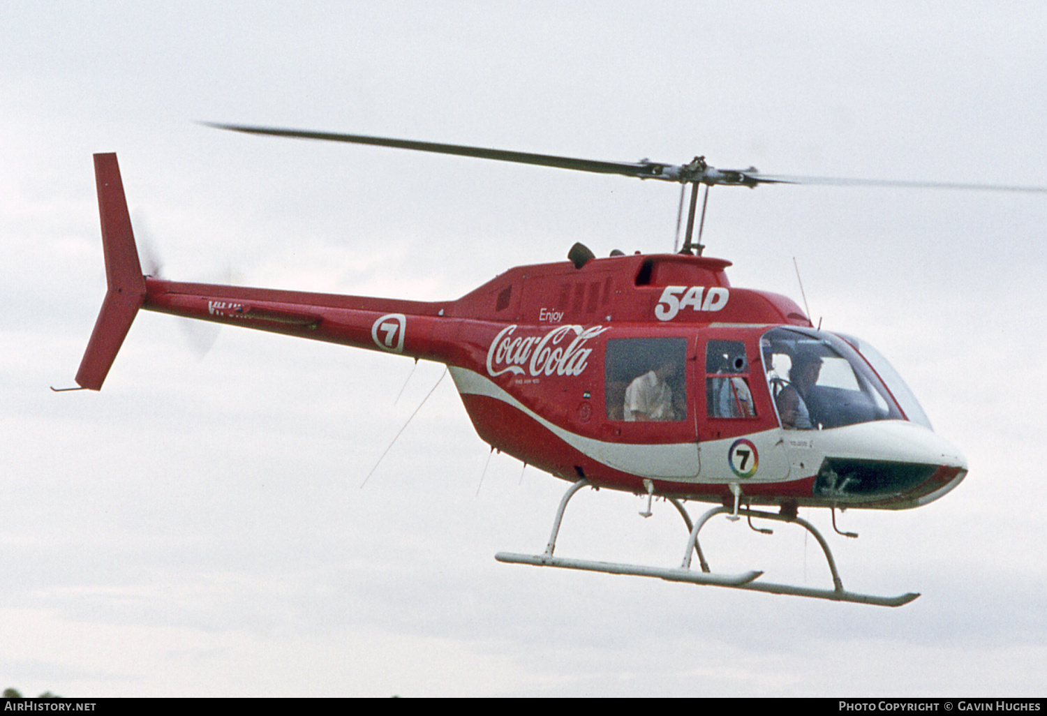 Aircraft Photo of VH-UHH | Bell 206B JetRanger II | Channel 7 News | AirHistory.net #201443