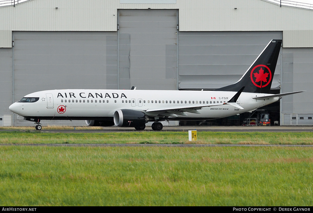 Aircraft Photo of C-FSIP | Boeing 737-8 Max 8 | AirHistory.net #201459