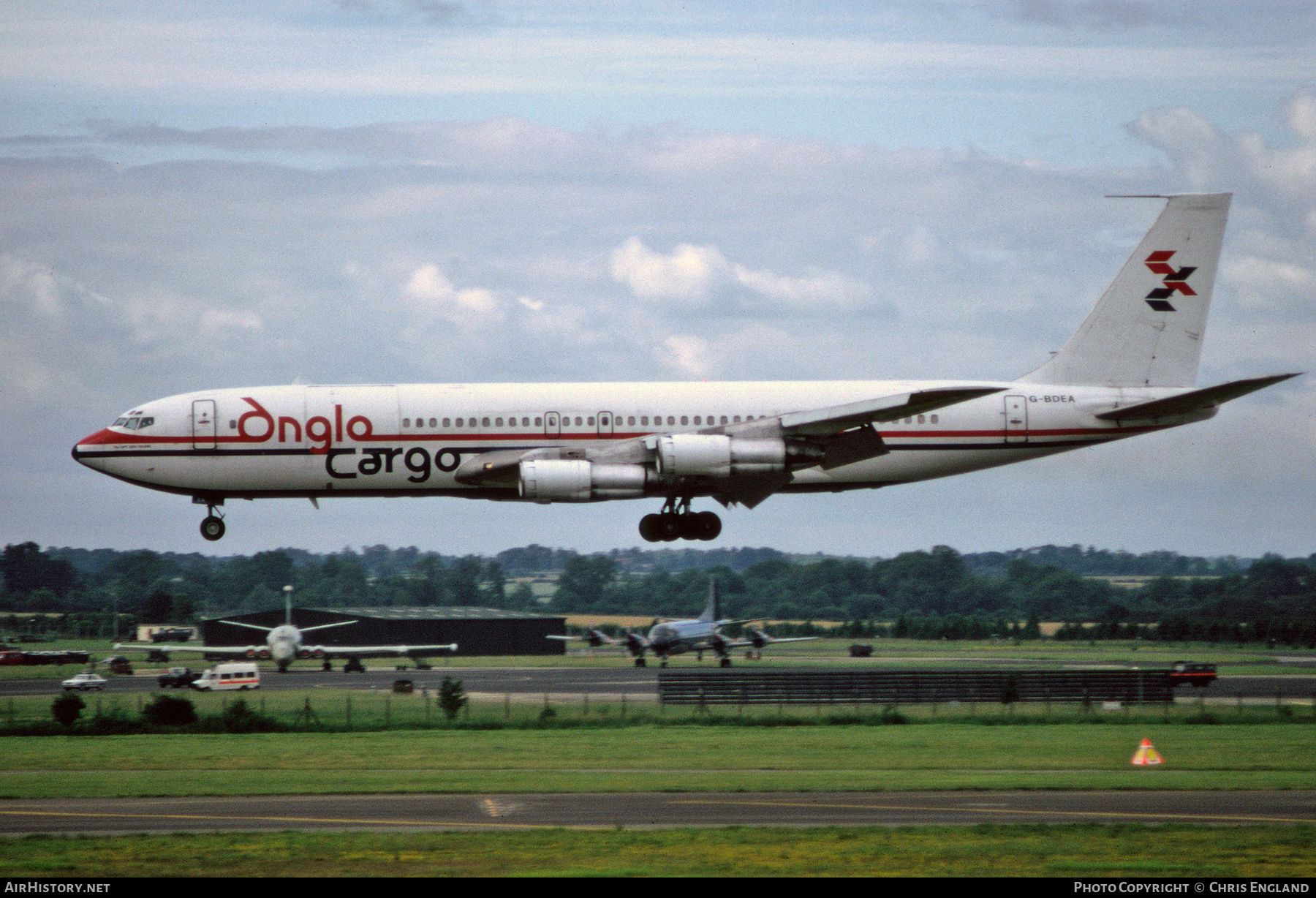 Aircraft Photo of G-BDEA | Boeing 707-338C | Anglo Cargo | AirHistory.net #201460