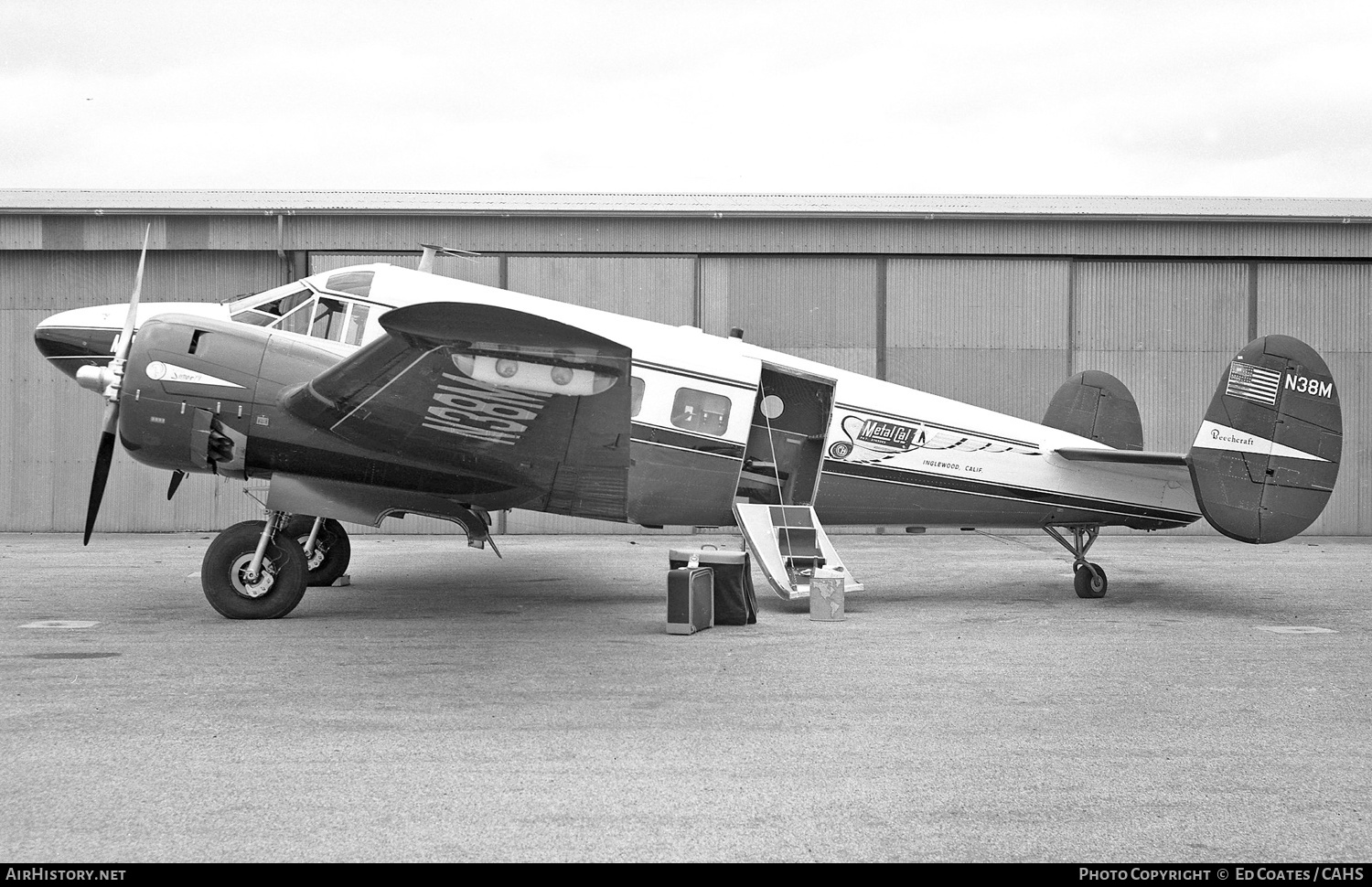 Aircraft Photo of N38M | Beech E18S-9700 | Metal Cal | AirHistory.net #201475