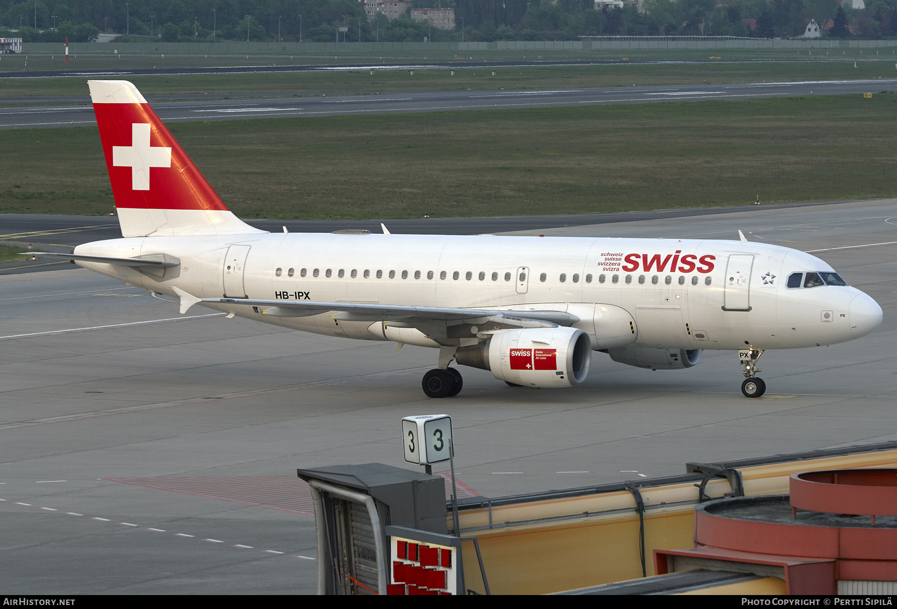 Aircraft Photo of HB-IPX | Airbus A319-112 | Swiss International Air Lines | AirHistory.net #201485