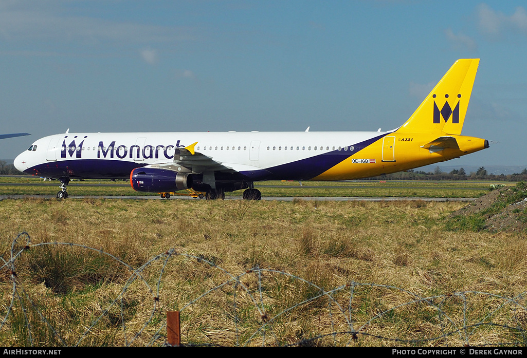Aircraft Photo of OE-IGB | Airbus A321-231 | Monarch Airlines | AirHistory.net #201489