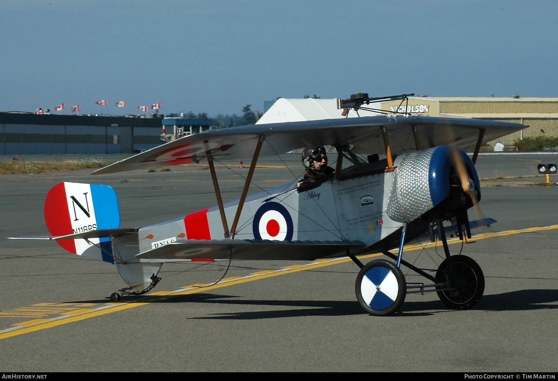Aircraft Photo of N118PS | Nieuport 11 (replica) | UK - Navy | AirHistory.net #201496
