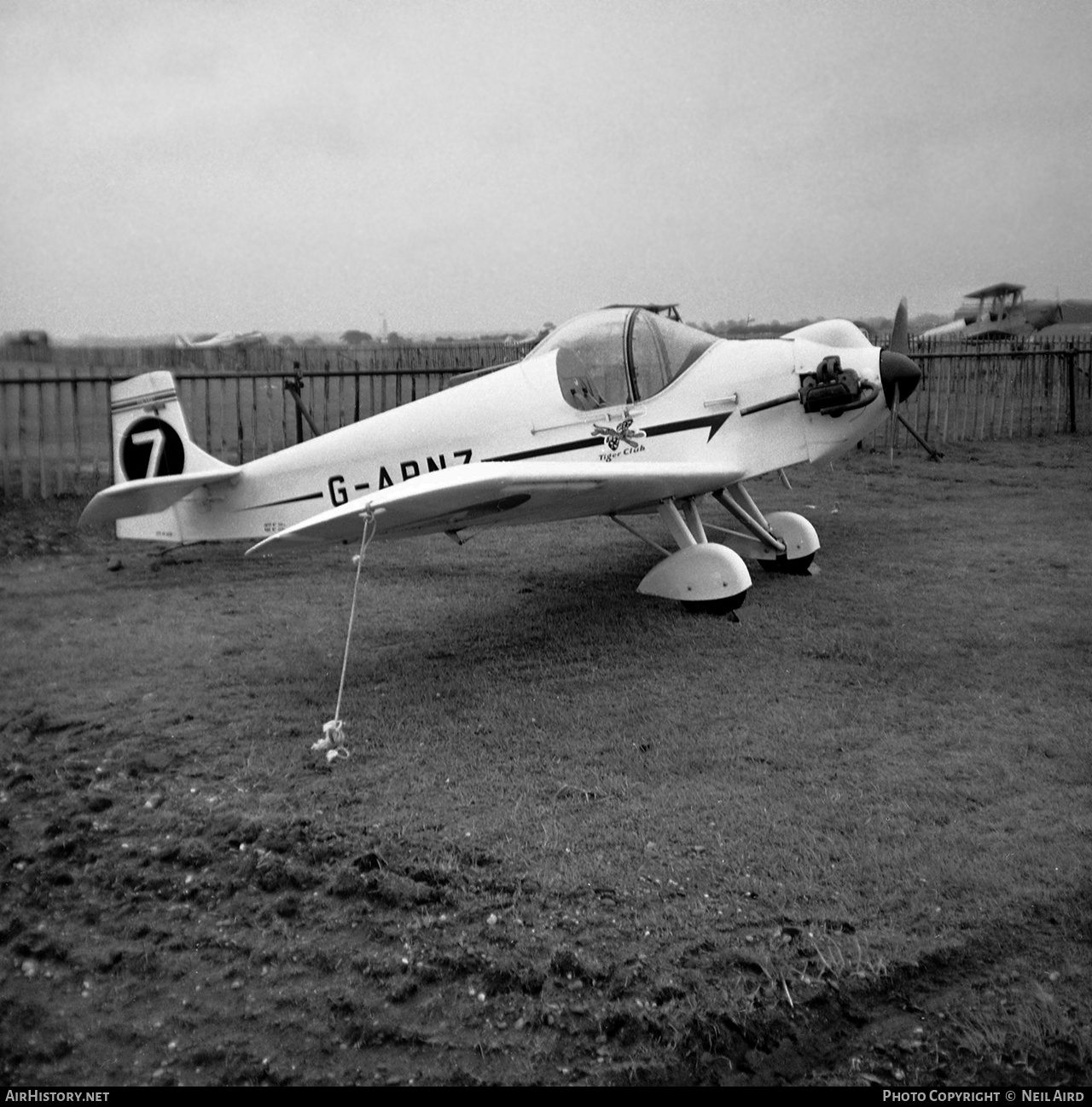 Aircraft Photo of G-APNZ | Druine D-31 Turbulent | The Tiger Club | AirHistory.net #201498