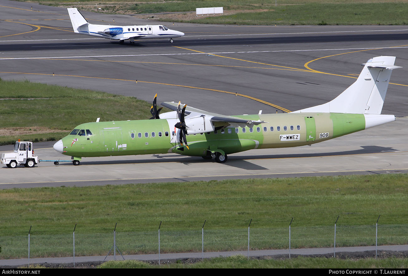 Aircraft Photo of F-WWEZ | ATR ATR-72-500 (ATR-72-212A) | Belle Air | AirHistory.net #201513