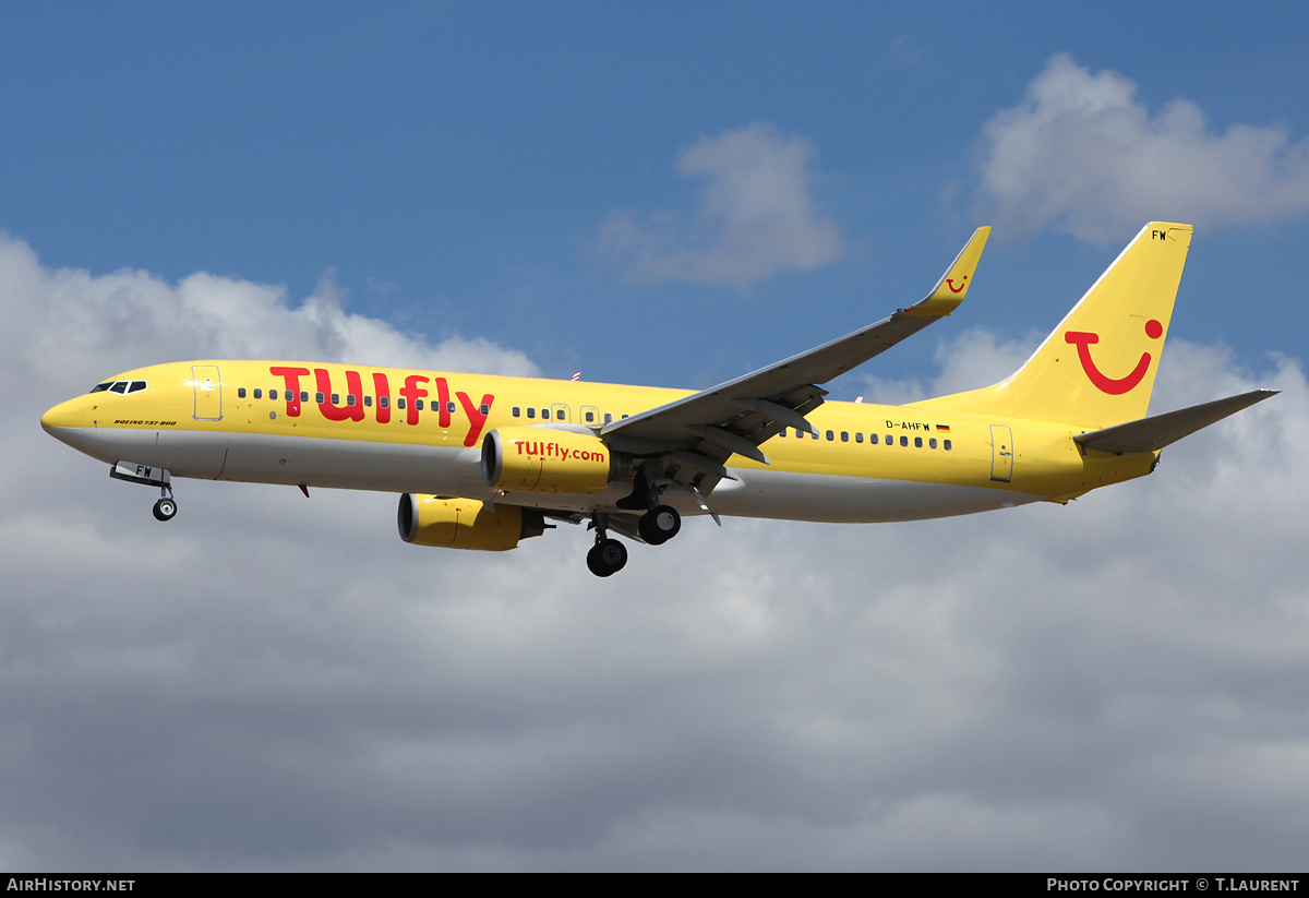 Aircraft Photo of D-AHFW | Boeing 737-8K5 | TUIfly | AirHistory.net #201514