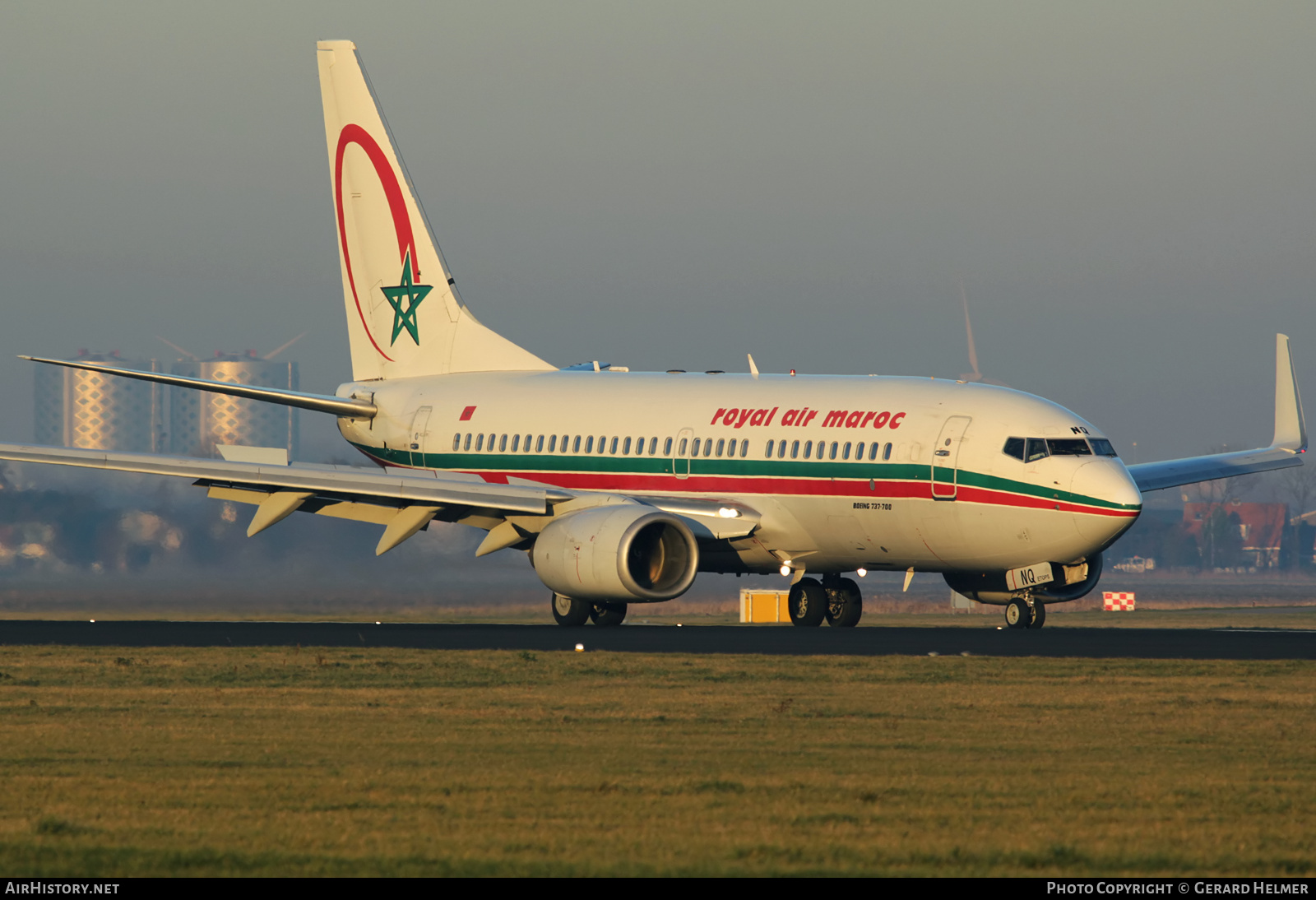 Aircraft Photo of CN-RNQ | Boeing 737-7B6 | Royal Air Maroc - RAM | AirHistory.net #201518