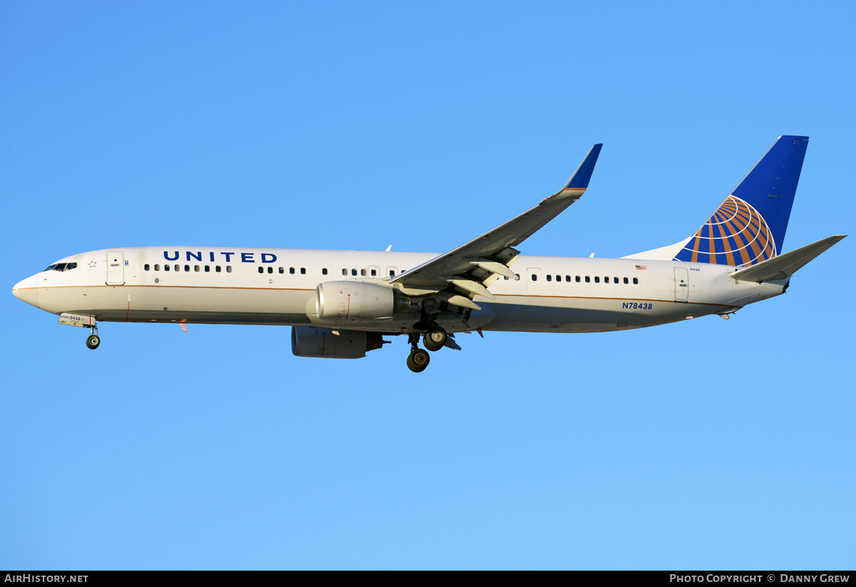 Aircraft Photo of N78438 | Boeing 737-924/ER | United Airlines | AirHistory.net #201519