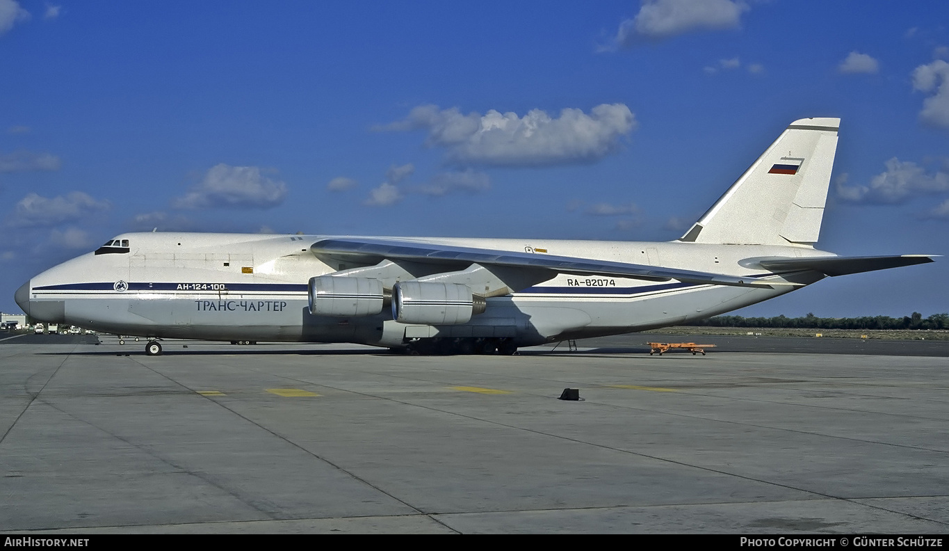 Aircraft Photo of RA-82074 | Antonov An-124-100 Ruslan | Trans-Charter Airlines | AirHistory.net #201532