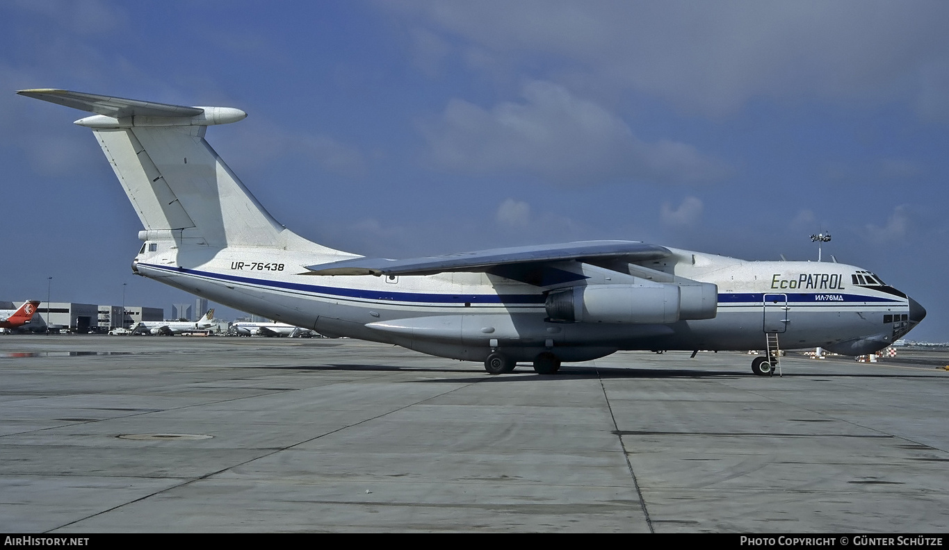 Aircraft Photo of UR-76438 | Ilyushin Il-76MD | Eco Patrol | AirHistory.net #201535