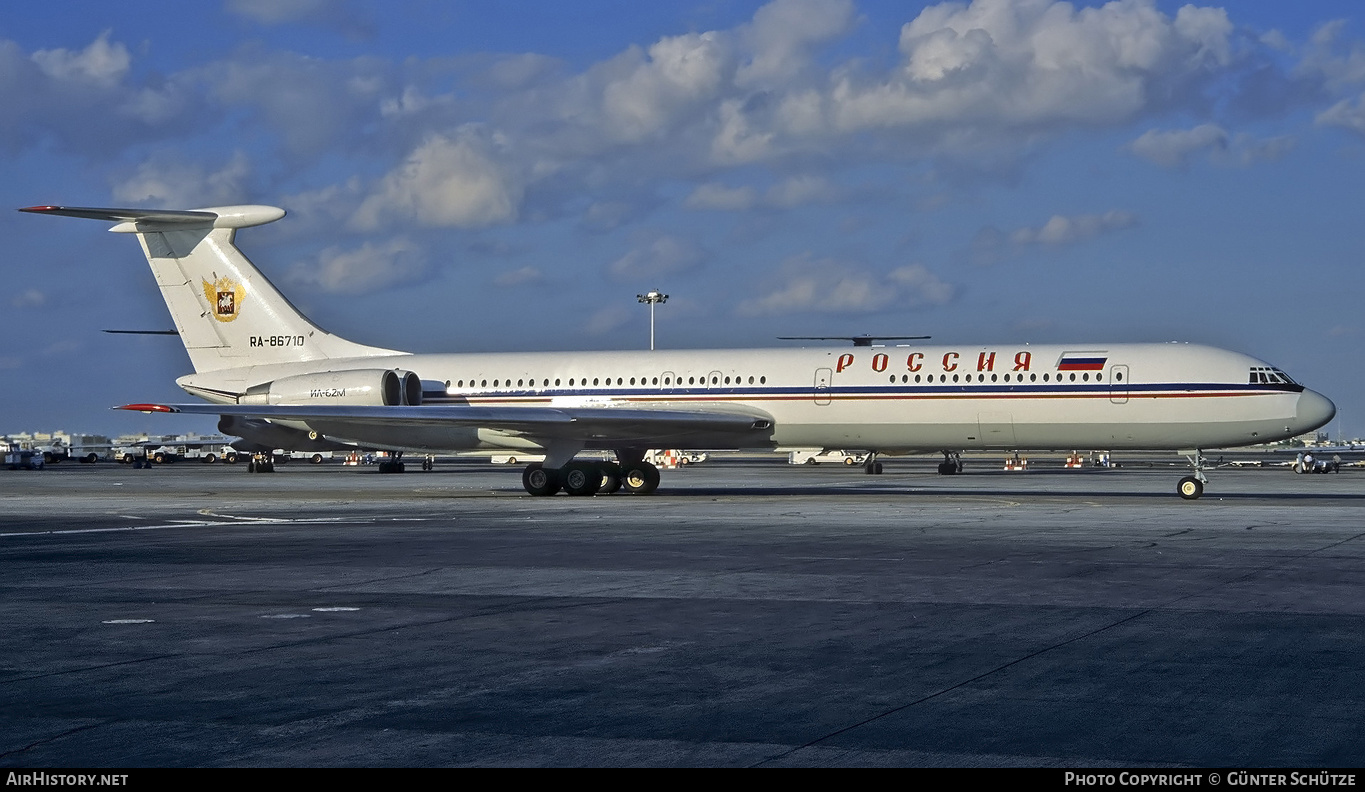 Aircraft Photo of RA-86710 | Ilyushin Il-62MK | Rossiya - Special Flight Detachment | AirHistory.net #201554