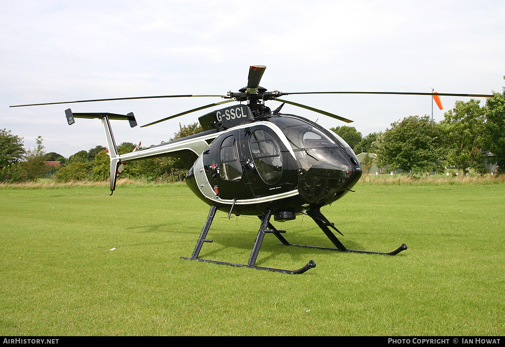 Aircraft Photo of G-SSCL | MD Helicopters MD-500E (369E) | AirHistory.net #201558