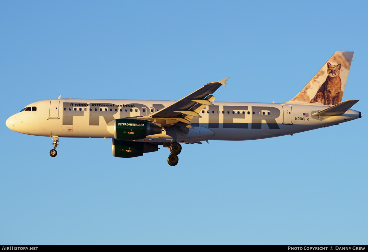 Aircraft Photo of N208FR | Airbus A320-214 | Frontier Airlines | AirHistory.net #201563