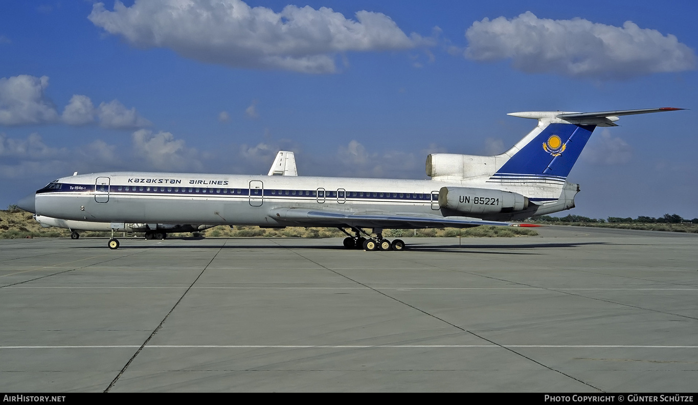 Aircraft Photo of UN-85221 | Tupolev Tu-154B-1 | Kazakhstan Airlines | AirHistory.net #201565
