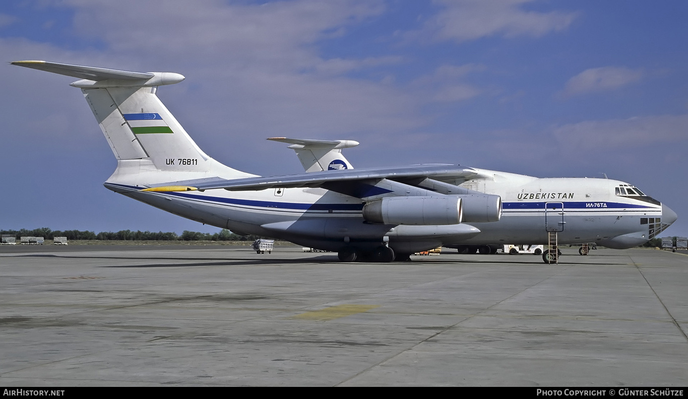 Aircraft Photo of UK-76811 | Ilyushin Il-76TD | Uzbekistan Airways | AirHistory.net #201569