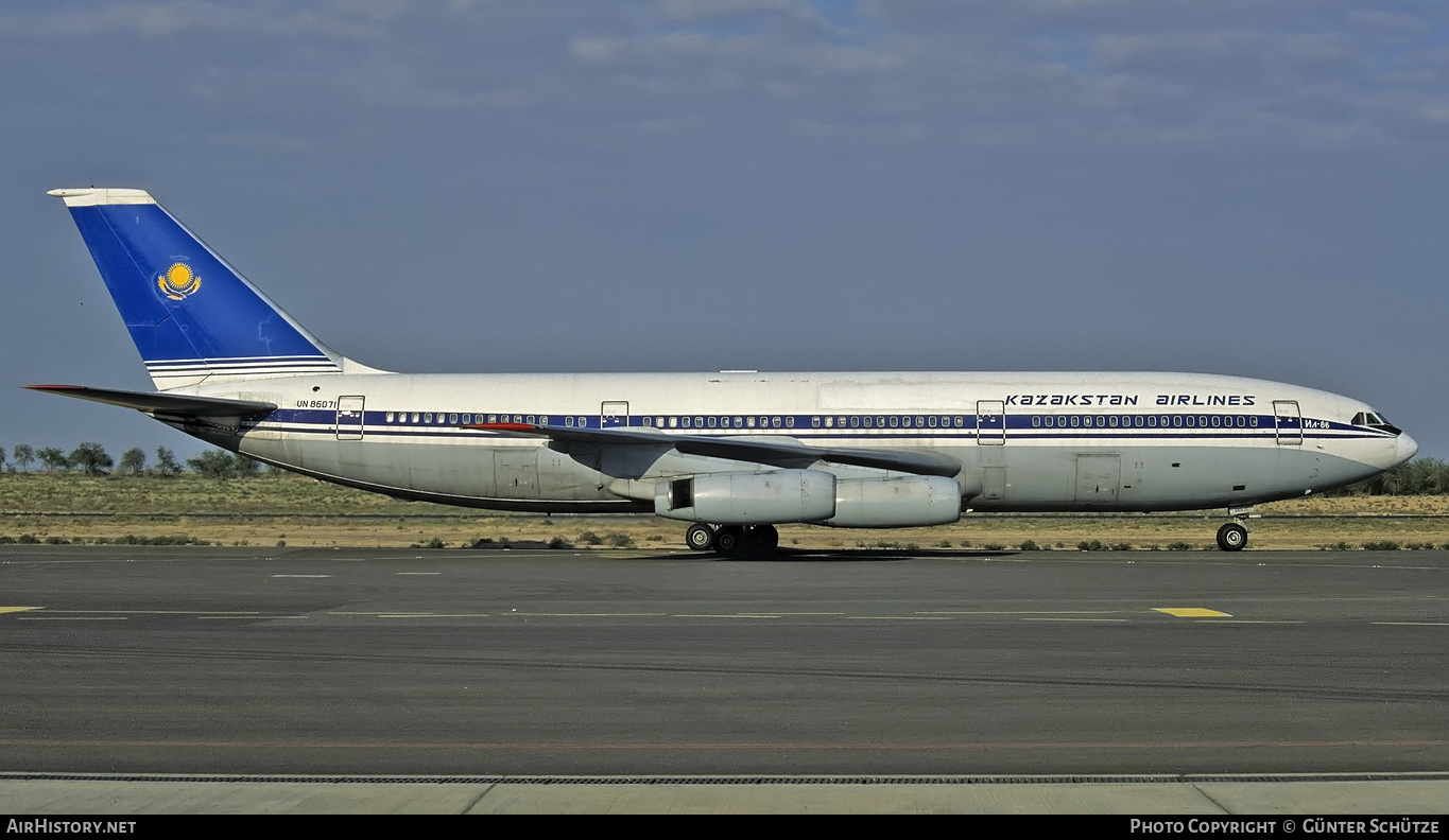 Aircraft Photo of UN-86071 | Ilyushin Il-86 | Kazakhstan Airlines | AirHistory.net #201571