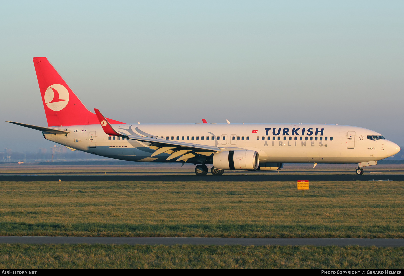 Aircraft Photo of TC-JFF | Boeing 737-8F2 | Turkish Airlines | AirHistory.net #201573