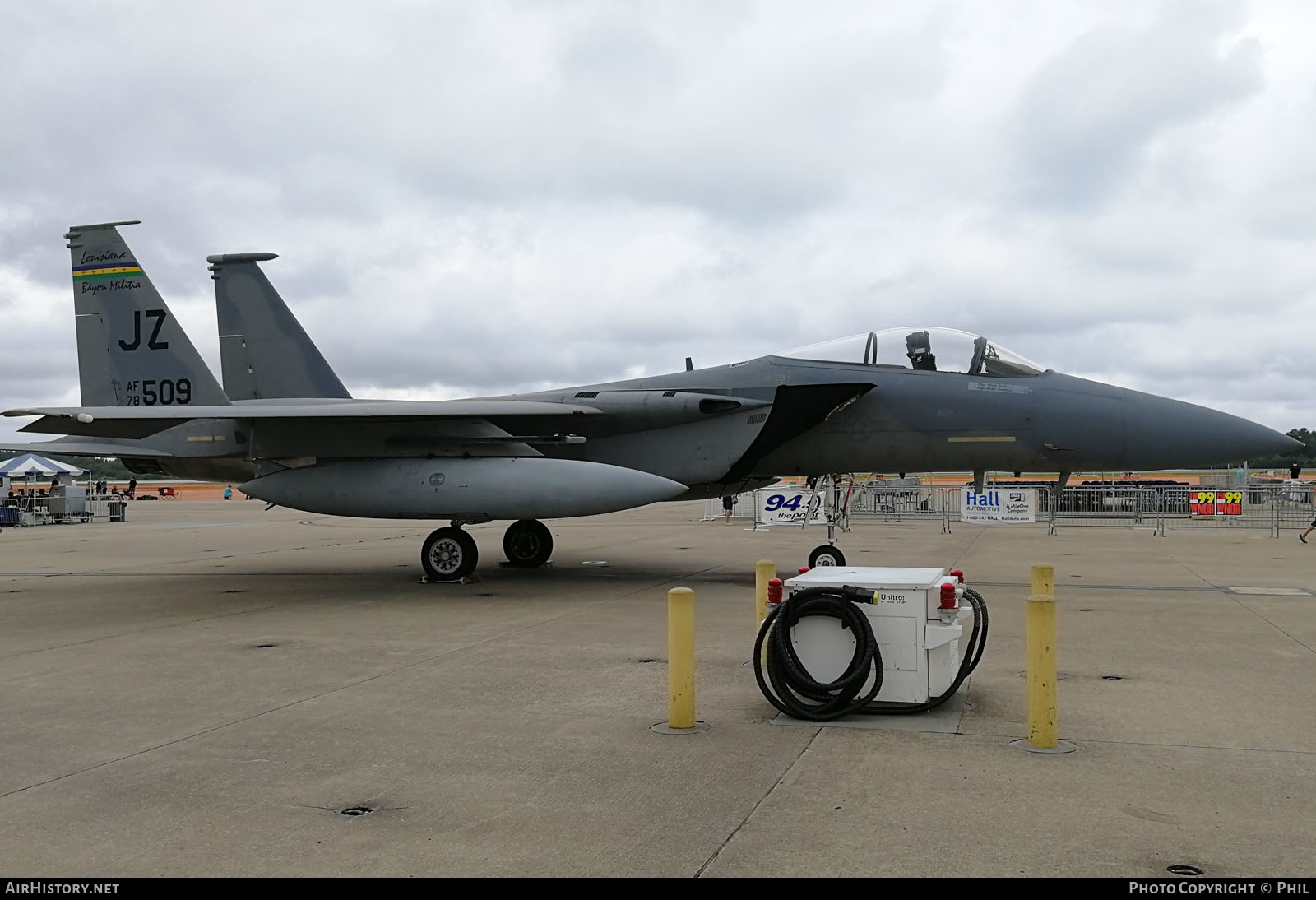 Aircraft Photo of 78-0509 / AF78-509 | McDonnell Douglas F-15C Eagle | USA - Air Force | AirHistory.net #201584