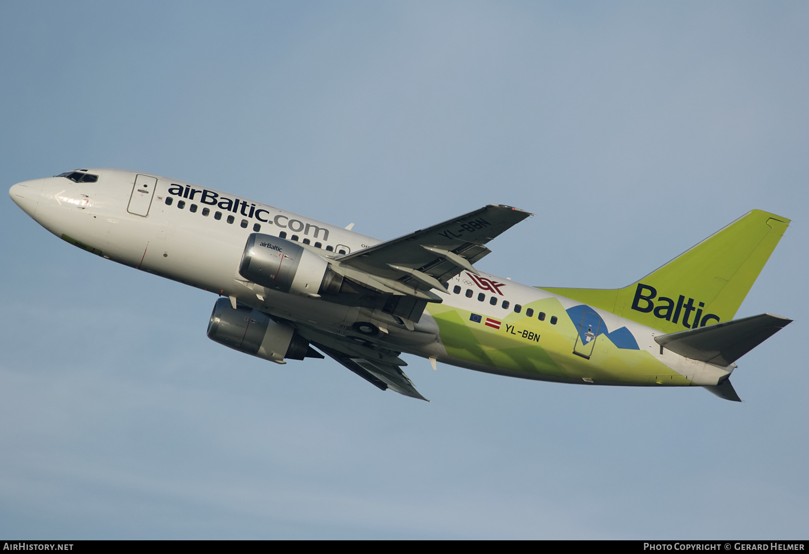 Aircraft Photo of YL-BBN | Boeing 737-522 | AirBaltic | AirHistory.net #201588