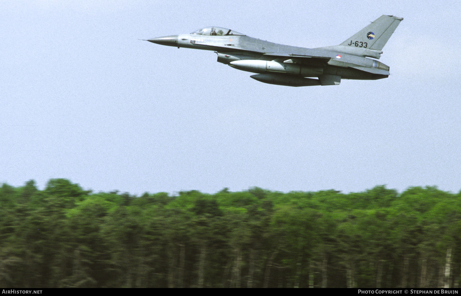 Aircraft Photo of J-633 | General Dynamics F-16A Fighting Falcon | Netherlands - Air Force | AirHistory.net #201606