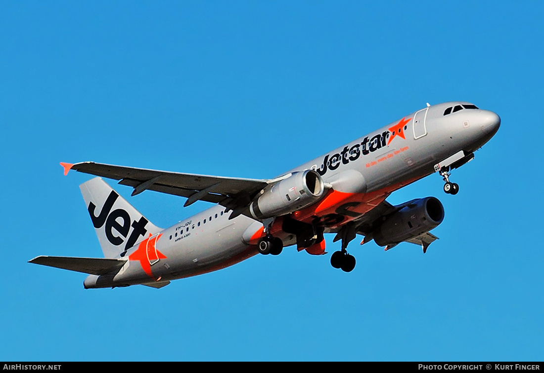 Aircraft Photo of VH-JQG | Airbus A320-232 | Jetstar Airways | AirHistory.net #201658